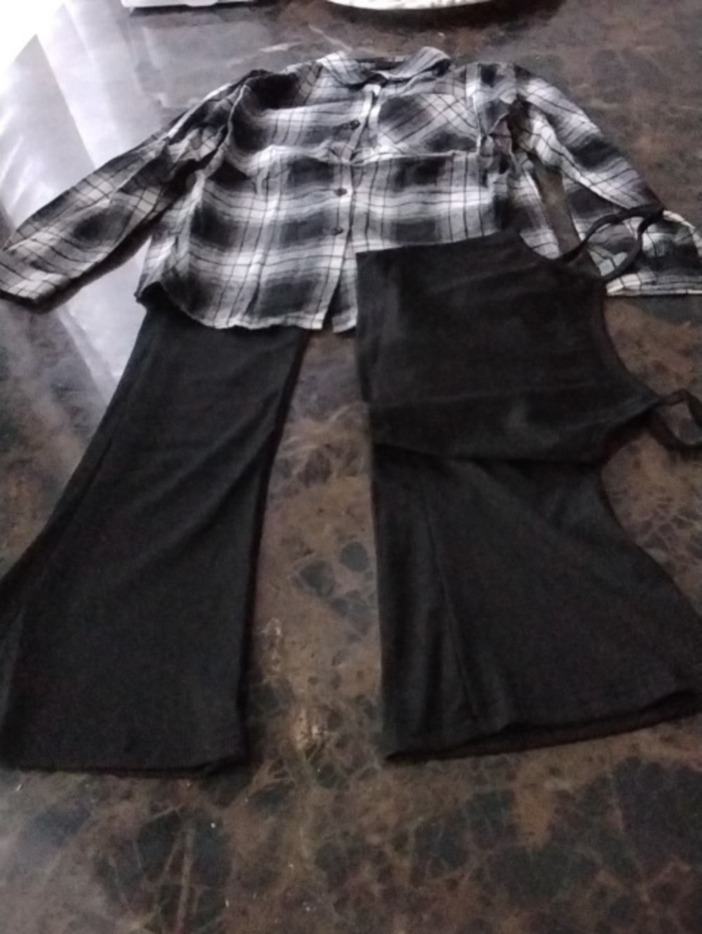 PatPat Black Flared Leggings